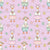 Sweet Spring Goose Easter Floral Spring Ducks in Lavender Image