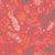 Floral doodles in colors repeat pattern on coral Image