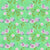 Hydrangea Garden Visitor on Green Image