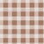 Gingham Plaid Check White Smoke Copper Brown Classic Retro Blender Image