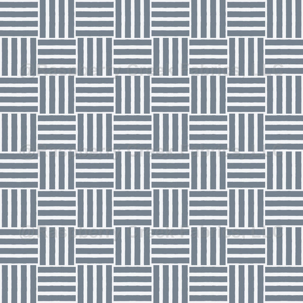 Woven Grid - grey - Raspberry Creek Fabrics