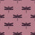 Vintage Dragonfly Pattern Dream Dragonfly Collection on Mauve Wallpaper Image