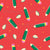 Bright Green and Pink Pencils Shavings Stationery Triangles Deep Red Image