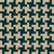 Houndstooth pattern, Green-Dark and Cream Image