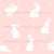 Bunnies White and Powder Pink Spring Bunny Cute Rabbits Soft Flowers Image