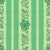 Liliths Scrolls Floral Stripes Iguana Green & Green Image