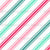Retro Pink and Aqua Diagonal Stripes on white Image