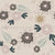 Scandi-Style Folk Blossoms in Deep Onyx, Terracotta, Espresso | Whimsical Homestead Collection by Angela Bock Robertson Designs Image