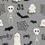 Spooky Halloween on Gray Image