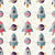 Space Girl - Rockets, Planets and Stars on Cream Image