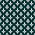 Fleur de Lis Pattern, French, Royal, White on Green Image