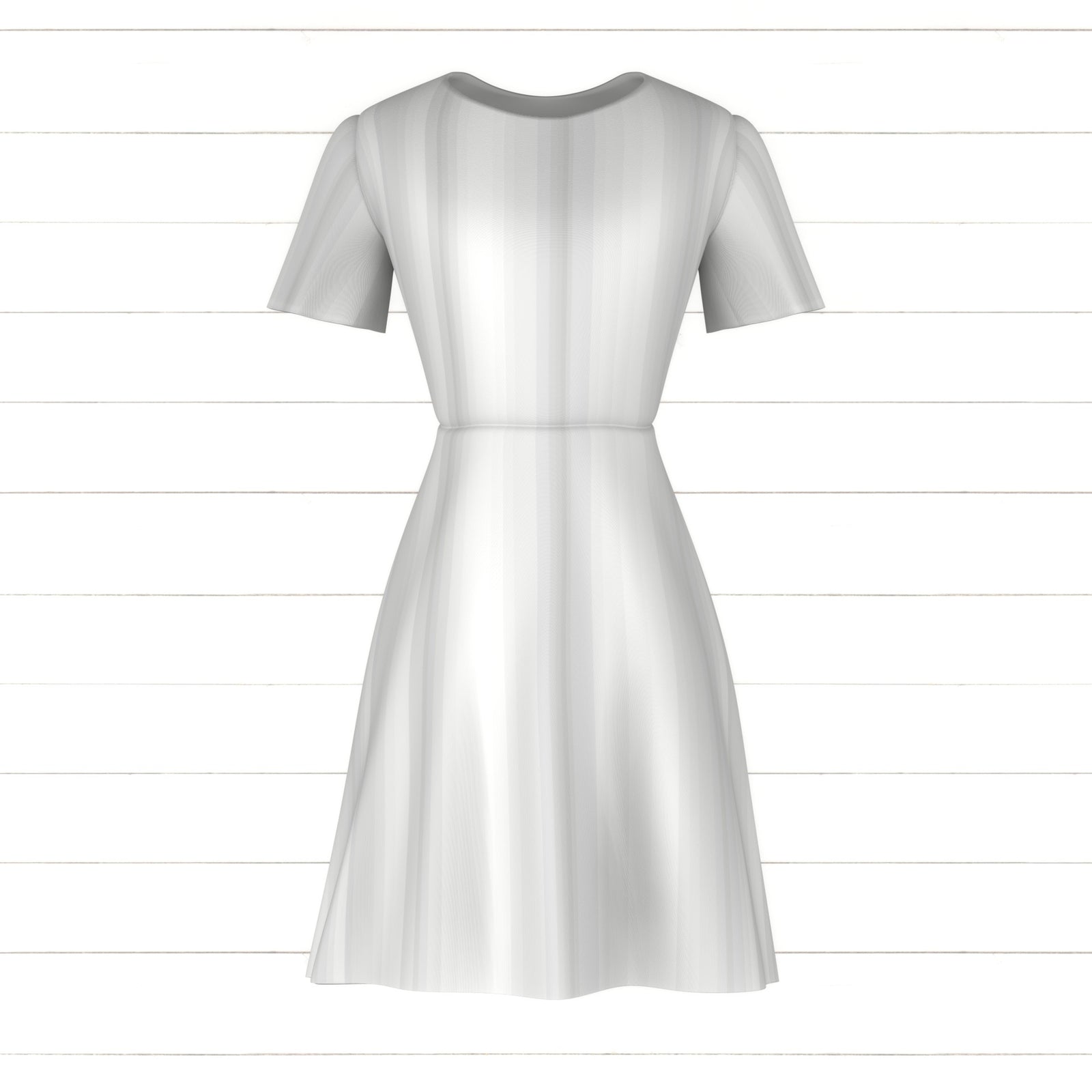 NorthStar Collection – Ligtht Grey and White, Shades of Stripes Design – Light Grey and White