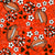 Footballs and Cheer Bows in Orange and Brown Image