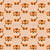 Cute Cartoon Baby Tiger on Desert Sand Brown Wallpaper Image