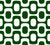 Dark Green Ipanema Pattern, Ipanema Sidewalk, Beach Pattern, Brazil Image