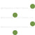 Polka Dots White and Green Image
