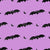 Black Bats on Lavender Image