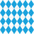 Classic Oktoberfest Bavarian Blue and White Small Diagonal Diamond Pattern Image