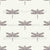 Vintage Dragonfly Pattern Dream Dragonfly Collection Cream and Taupe Wallpaper Image