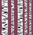 Autumn Birch Tree Stripes on Purple Image
