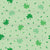 Shamrocks and Sprinkles St Patrick's Day Spring Tossed Clovers on Light Green Image