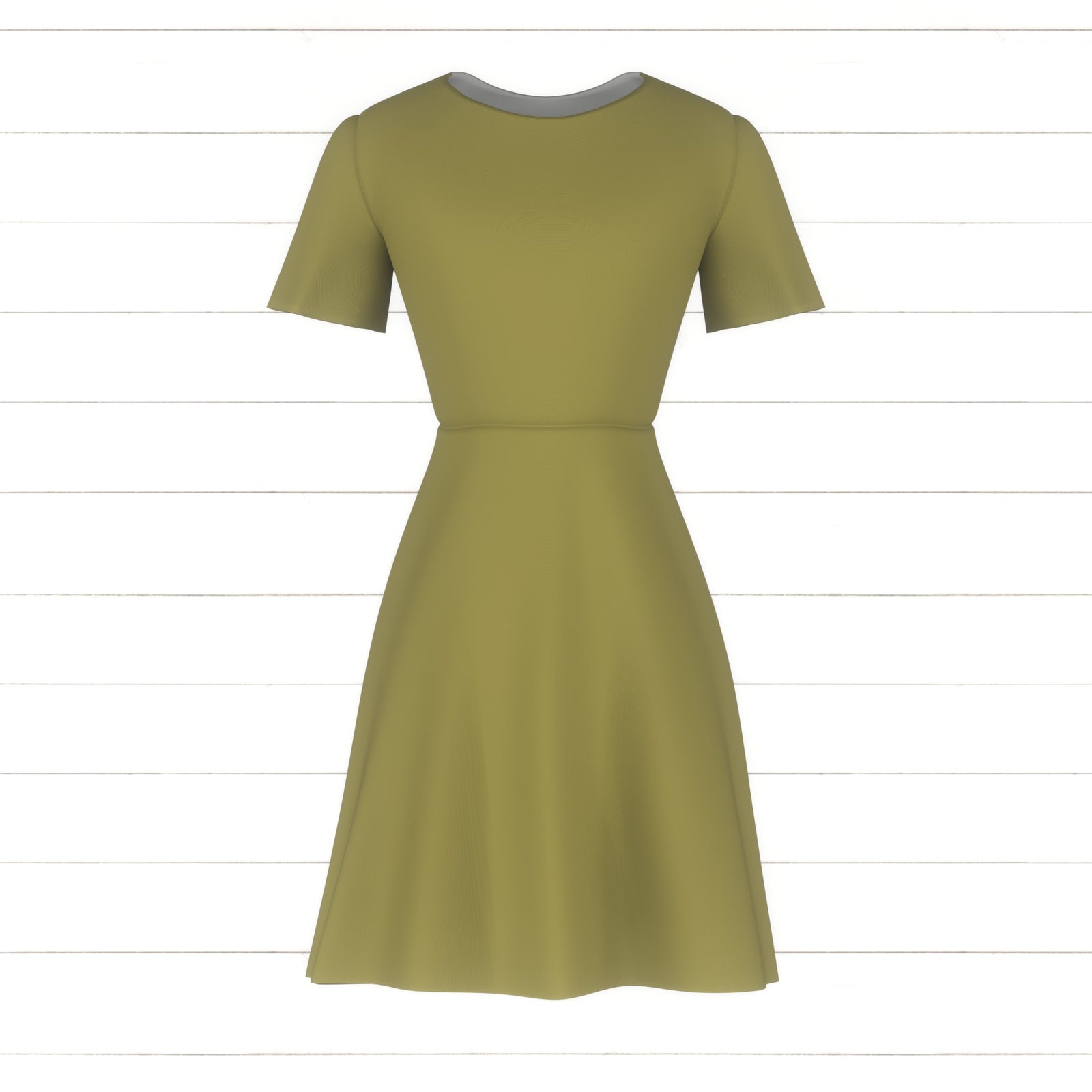Golden Green Solid Color - Green Olive Plain Color // Golden Greens St Patrick's Day