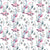 Watercolor Whimsical Birds Floral Image