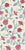 Indian floral (red and blue) - Trailing red flowers on cream Image