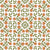 Orange Flowers, Floral Pattern, Greenery, Boho Image