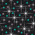 Mid-Century Modern Christmas / Holiday 2024 Sparkles - Black BG Image