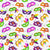 Mardi Gras Parade Masquerade Masks on White Image