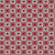 Faux Knitted Wool Comforting Country Warm Nordic Hygge Style Hearts Valentine's Red Checks White Rose Image