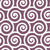 Bold Swirls on Plum Purple: Large Image