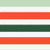 Bold Christmas stripe, white, red, green, mint Image