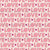 LOVE All Over Typography with Hearts in Pink on Rose Image