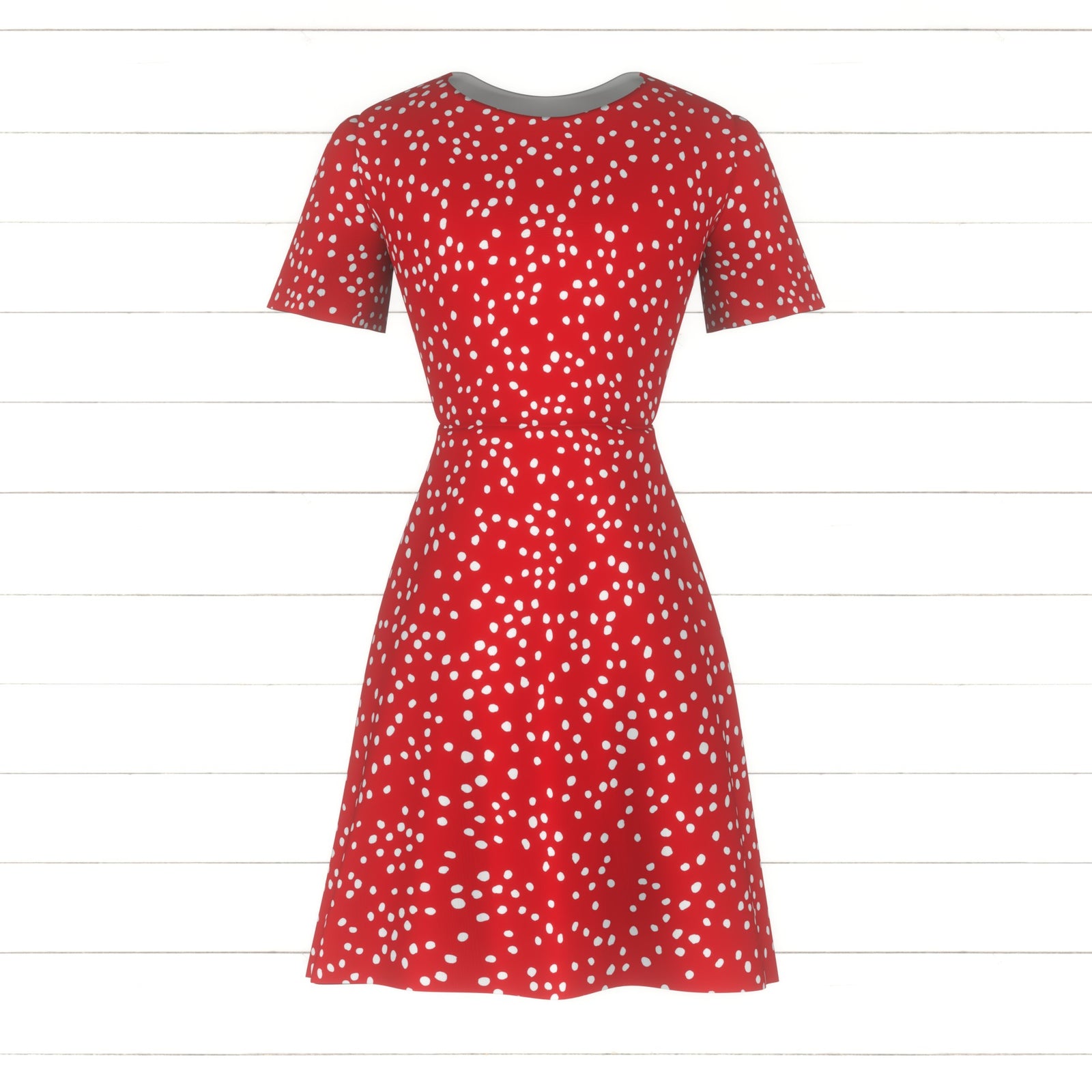 Speckle in rojo.