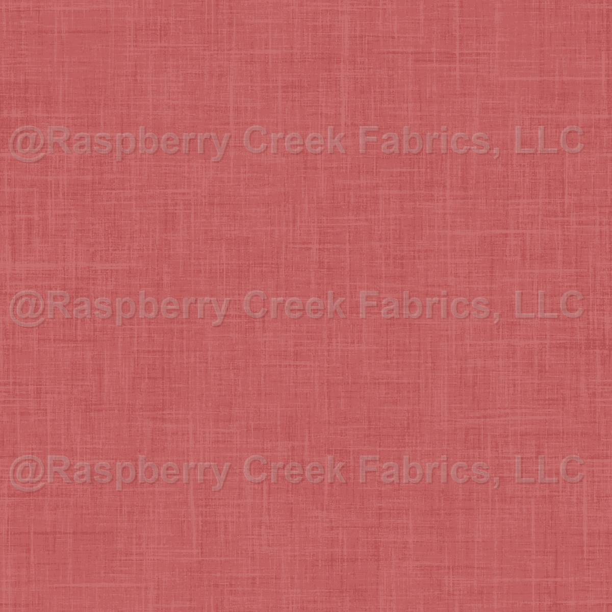 Red Linen Texture, Harbor Bloom by Krystal Winn Design