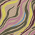 Modern Mid-Century Abstract Wavy Zebra Stripes on Warm Taupe Image