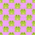 Cute Cartoon Frogs on Lilac Wallpaper Image
