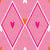 pink diamond geometric by rysunki_malunki Image