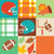 Football Gear Fall Leaves Cheater Quilt Image