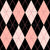 Pink and Black Preppy Argyle Diamonds Image