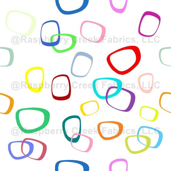 Bauhaus, Retro Style, Vintage, Colorful Shapes, White Background ...