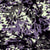 Tie dye shibori purple, green, grey and black pattern Image