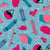 Skate Park in Pink and Blue Image