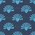 Blue rising shiny hearts on navy for preppy clothing Image