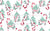 Red Candy Cats and Christmas Trees / Peppermint Candy Cats Collection Image
