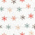 Watercolor Snowflakes in Snow White - Chickadee Christmas Collection - Snowflakes Image