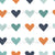 Multiblue Hearts Image