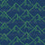 Mountain Tops in Green & Navy Image